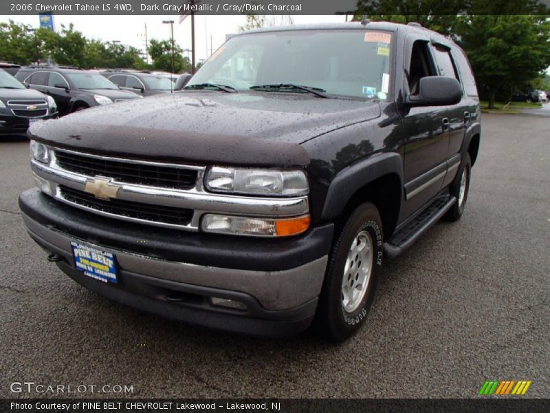 Dark Gray Metallic / Gray/Dark Charcoal 2006 Chevrolet Tahoe LS 4WD