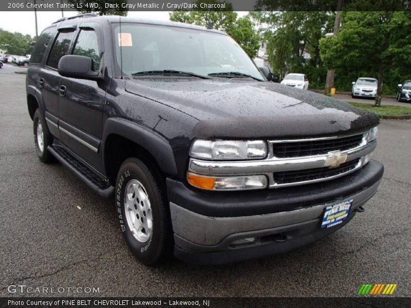 Dark Gray Metallic / Gray/Dark Charcoal 2006 Chevrolet Tahoe LS 4WD