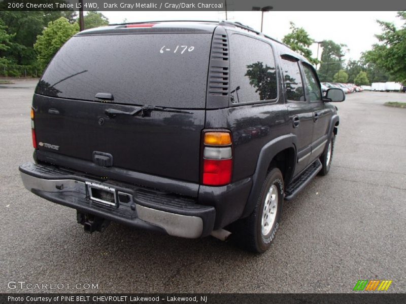 Dark Gray Metallic / Gray/Dark Charcoal 2006 Chevrolet Tahoe LS 4WD