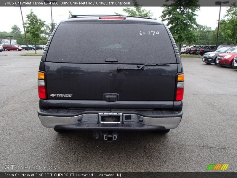 Dark Gray Metallic / Gray/Dark Charcoal 2006 Chevrolet Tahoe LS 4WD