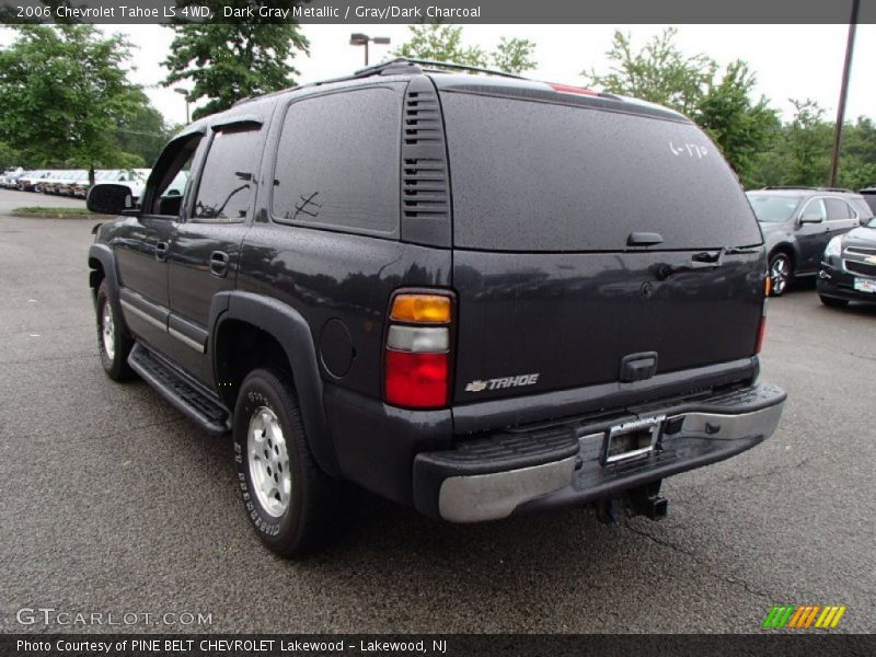 Dark Gray Metallic / Gray/Dark Charcoal 2006 Chevrolet Tahoe LS 4WD