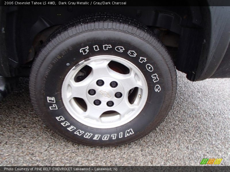 Dark Gray Metallic / Gray/Dark Charcoal 2006 Chevrolet Tahoe LS 4WD