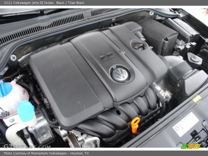 Black / Titan Black 2011 Volkswagen Jetta SE Sedan