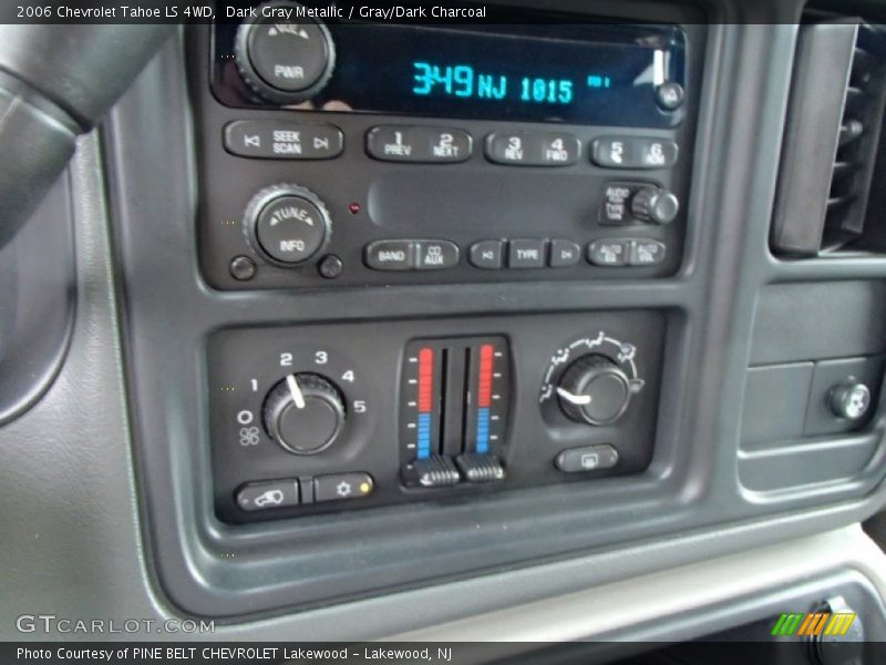Dark Gray Metallic / Gray/Dark Charcoal 2006 Chevrolet Tahoe LS 4WD