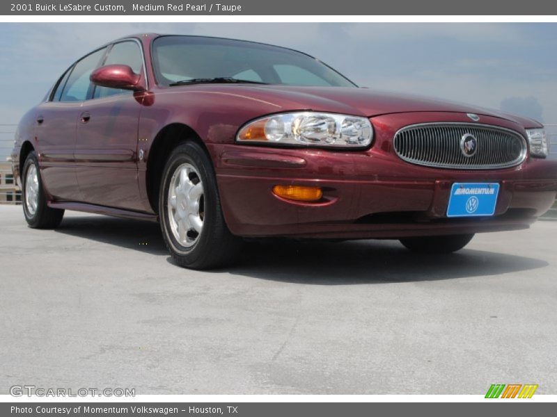 Medium Red Pearl / Taupe 2001 Buick LeSabre Custom