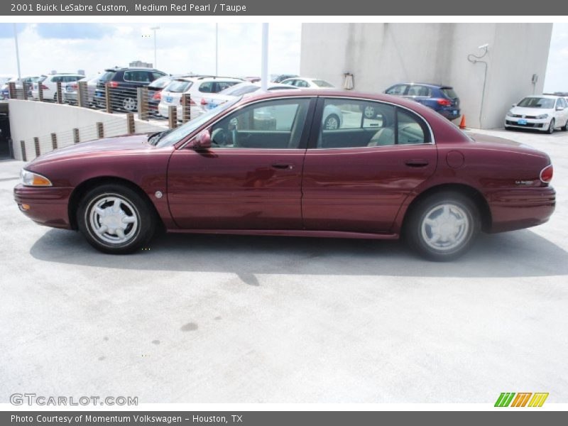 Medium Red Pearl / Taupe 2001 Buick LeSabre Custom