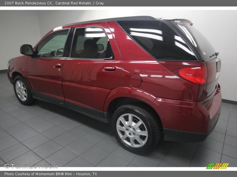 Cardinal Red Metallic / Gray 2007 Buick Rendezvous CX