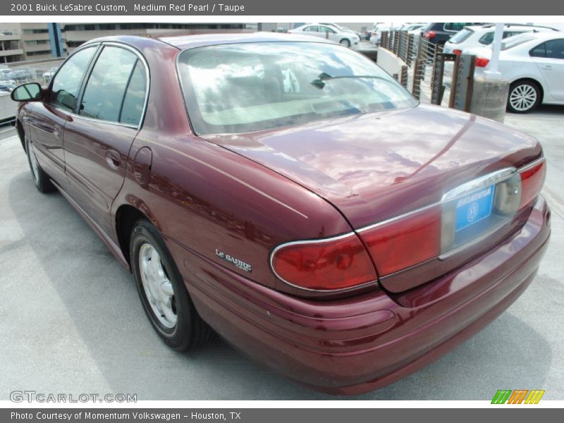 Medium Red Pearl / Taupe 2001 Buick LeSabre Custom