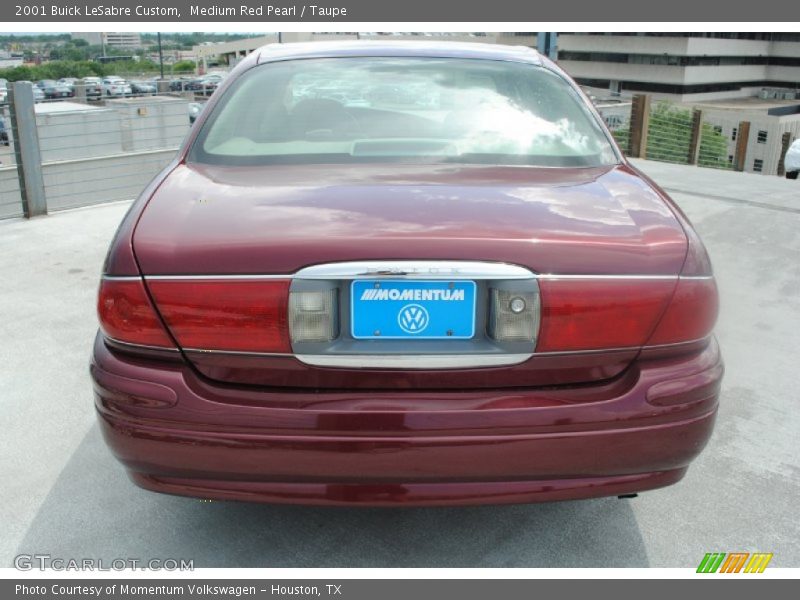 Medium Red Pearl / Taupe 2001 Buick LeSabre Custom
