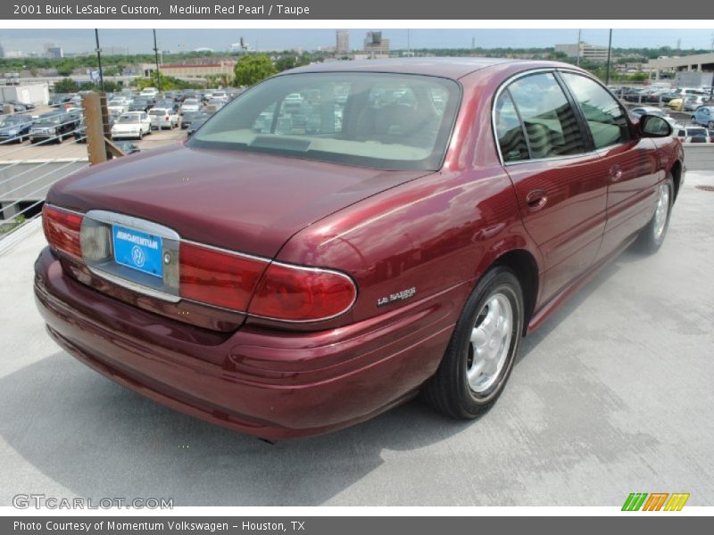 Medium Red Pearl / Taupe 2001 Buick LeSabre Custom