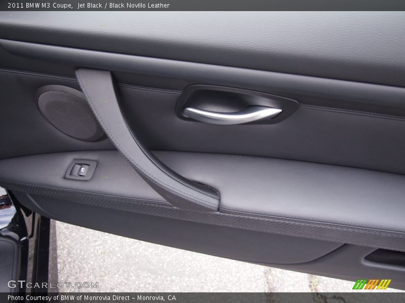Jet Black / Black Novillo Leather 2011 BMW M3 Coupe