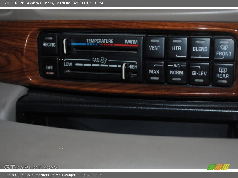 Medium Red Pearl / Taupe 2001 Buick LeSabre Custom