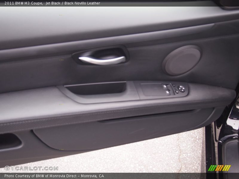 Jet Black / Black Novillo Leather 2011 BMW M3 Coupe