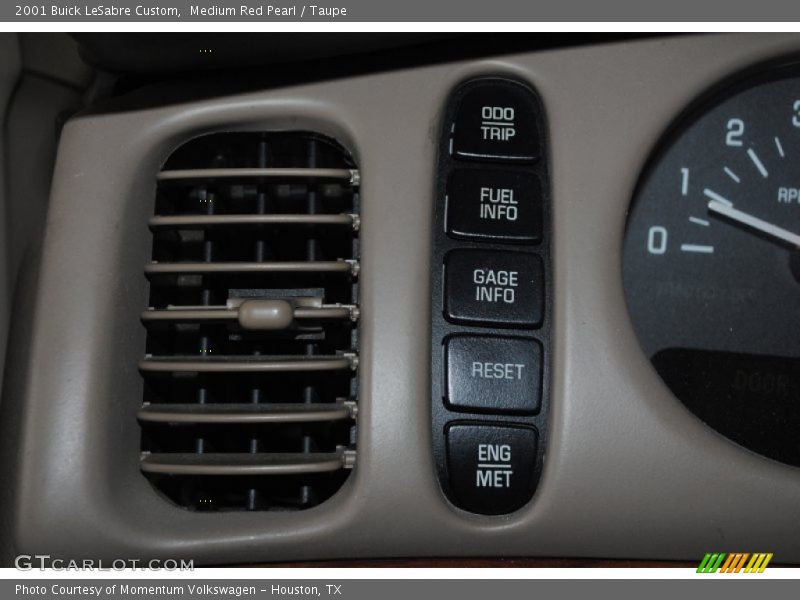 Medium Red Pearl / Taupe 2001 Buick LeSabre Custom