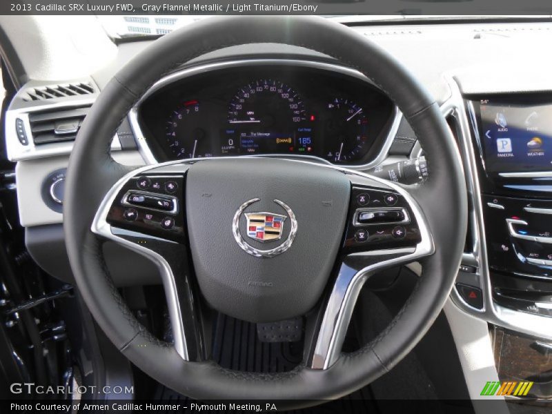 Gray Flannel Metallic / Light Titanium/Ebony 2013 Cadillac SRX Luxury FWD