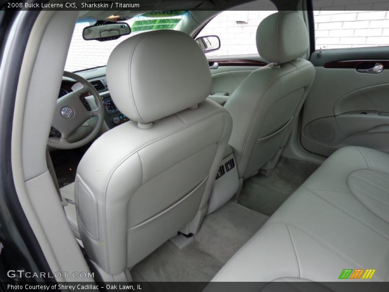 Rear Seat of 2008 Lucerne CXS
