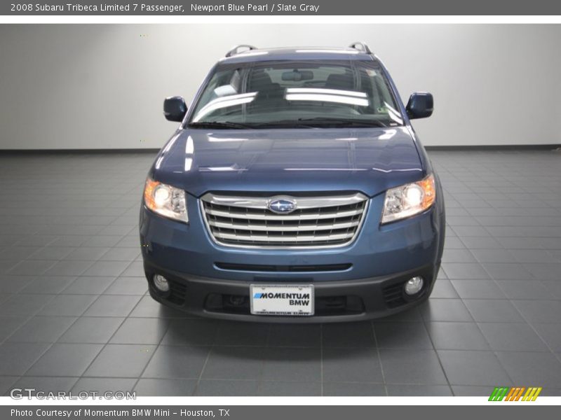 Newport Blue Pearl / Slate Gray 2008 Subaru Tribeca Limited 7 Passenger