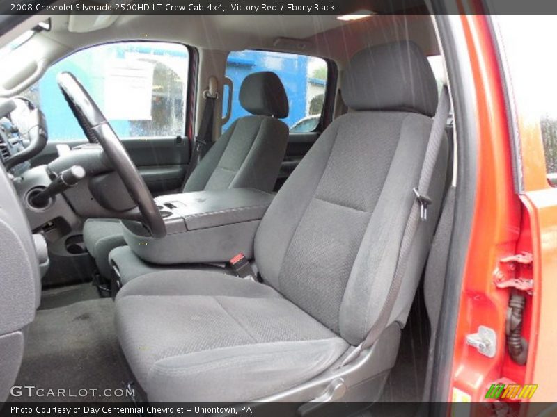 Victory Red / Ebony Black 2008 Chevrolet Silverado 2500HD LT Crew Cab 4x4