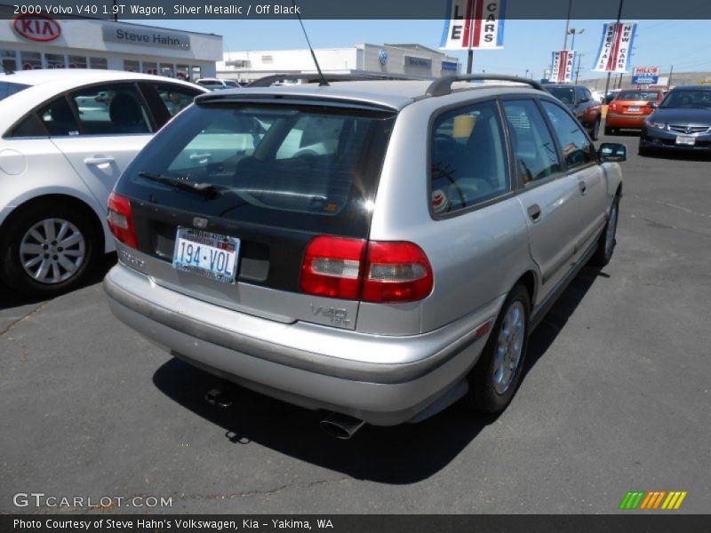 Silver Metallic / Off Black 2000 Volvo V40 1.9T Wagon