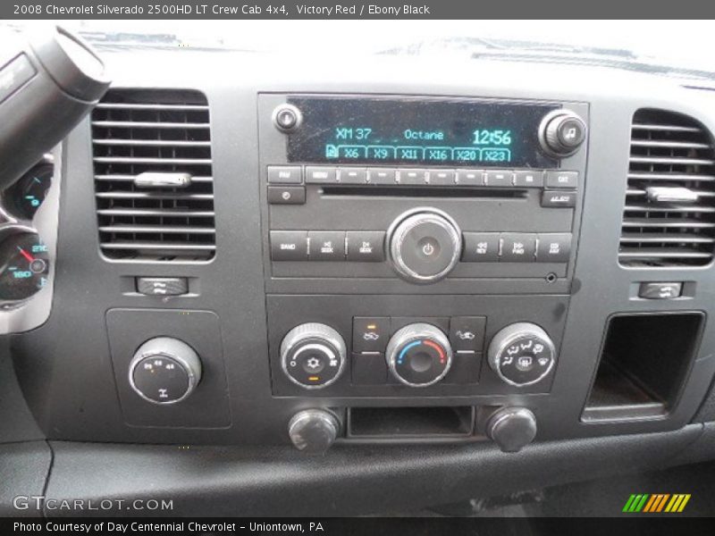 Victory Red / Ebony Black 2008 Chevrolet Silverado 2500HD LT Crew Cab 4x4