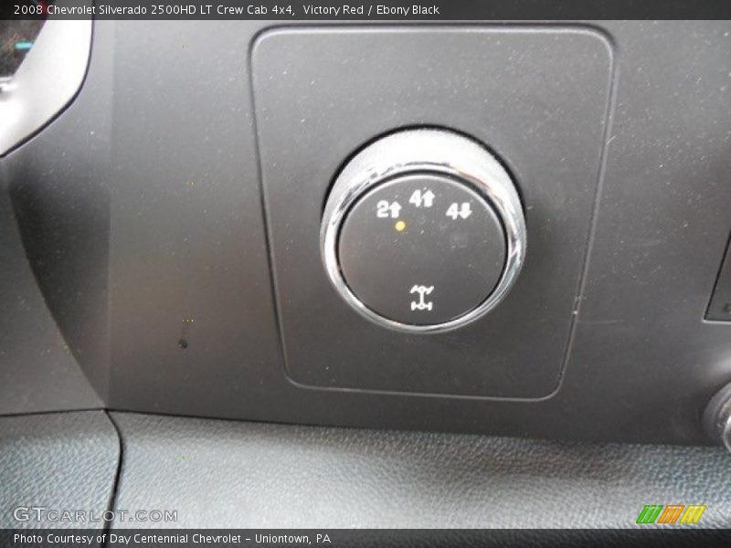 Victory Red / Ebony Black 2008 Chevrolet Silverado 2500HD LT Crew Cab 4x4