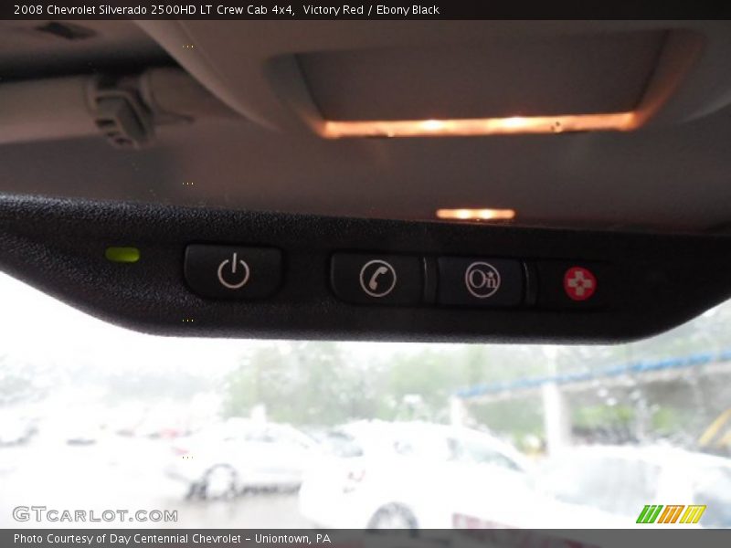 Victory Red / Ebony Black 2008 Chevrolet Silverado 2500HD LT Crew Cab 4x4