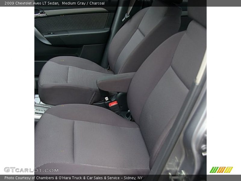 Medium Gray / Charcoal 2009 Chevrolet Aveo LT Sedan
