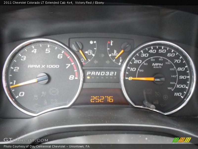  2011 Colorado LT Extended Cab 4x4 LT Extended Cab 4x4 Gauges