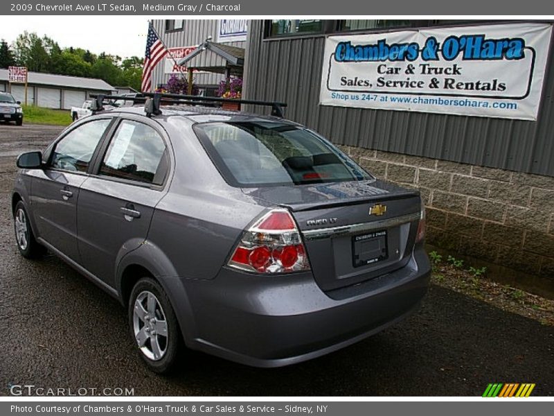 Medium Gray / Charcoal 2009 Chevrolet Aveo LT Sedan