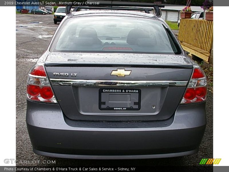 Medium Gray / Charcoal 2009 Chevrolet Aveo LT Sedan