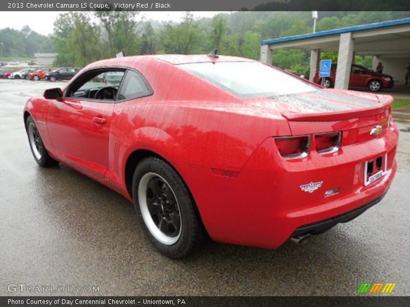 Victory Red / Black 2013 Chevrolet Camaro LS Coupe