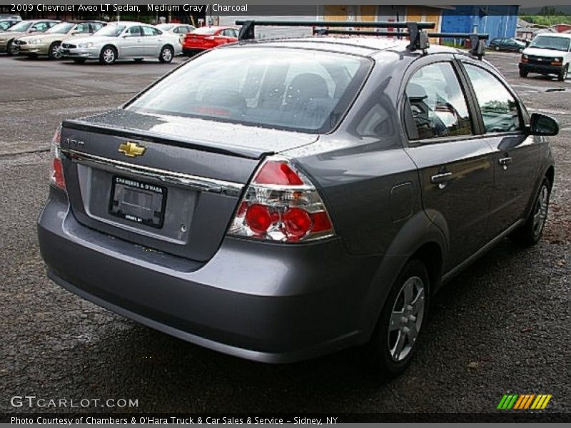 Medium Gray / Charcoal 2009 Chevrolet Aveo LT Sedan
