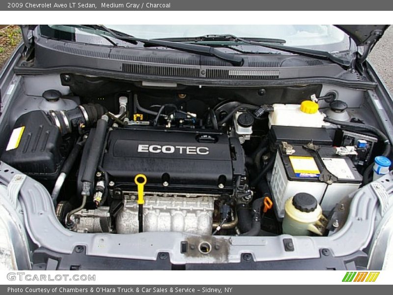  2009 Aveo LT Sedan Engine - 1.6 Liter DOHC 16-Valve VVT Ecotec 4 Cylinder