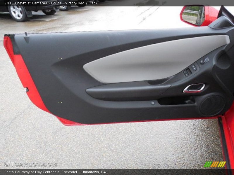 Victory Red / Black 2013 Chevrolet Camaro LS Coupe