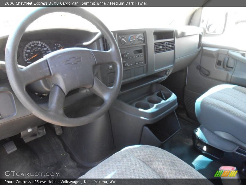 Summit White / Medium Dark Pewter 2006 Chevrolet Express 3500 Cargo Van