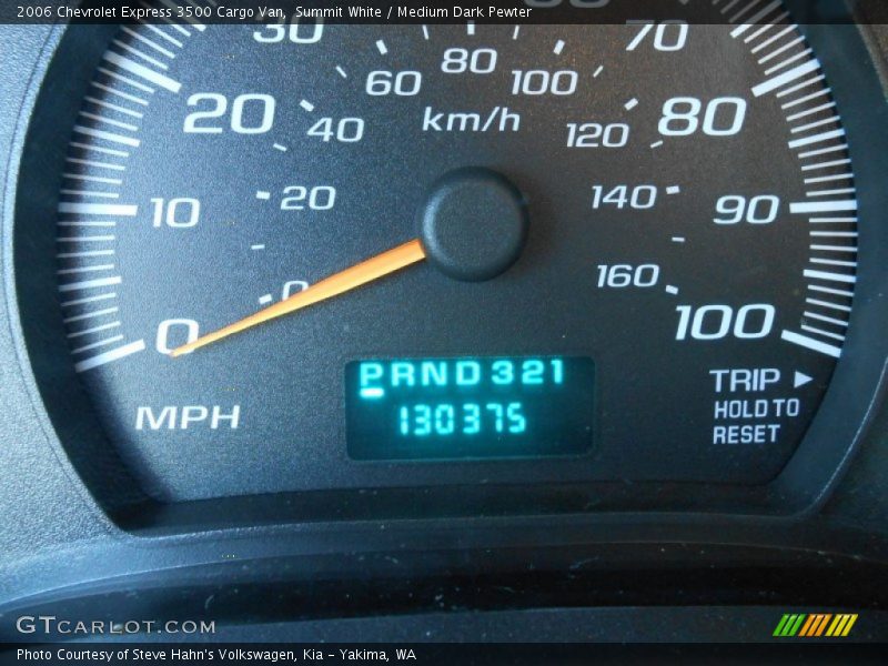 Summit White / Medium Dark Pewter 2006 Chevrolet Express 3500 Cargo Van