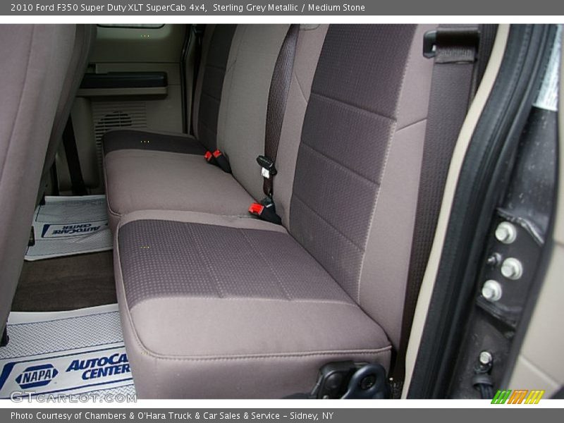 Rear Seat of 2010 F350 Super Duty XLT SuperCab 4x4