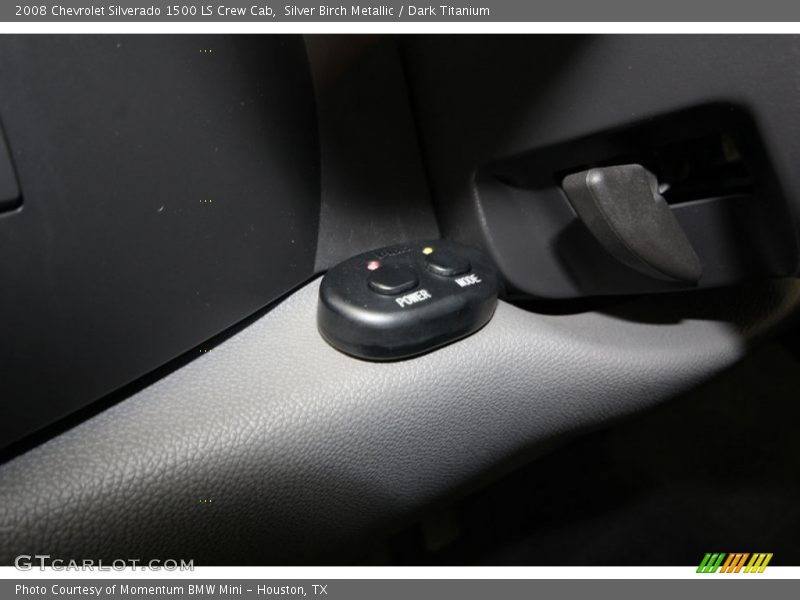 Silver Birch Metallic / Dark Titanium 2008 Chevrolet Silverado 1500 LS Crew Cab