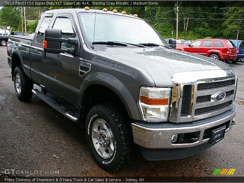 Front 3/4 View of 2010 F350 Super Duty XLT SuperCab 4x4