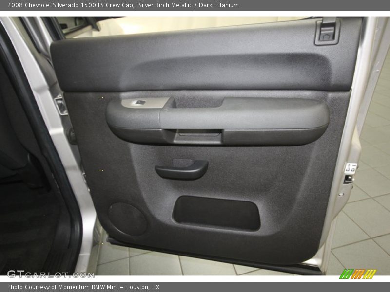 Silver Birch Metallic / Dark Titanium 2008 Chevrolet Silverado 1500 LS Crew Cab