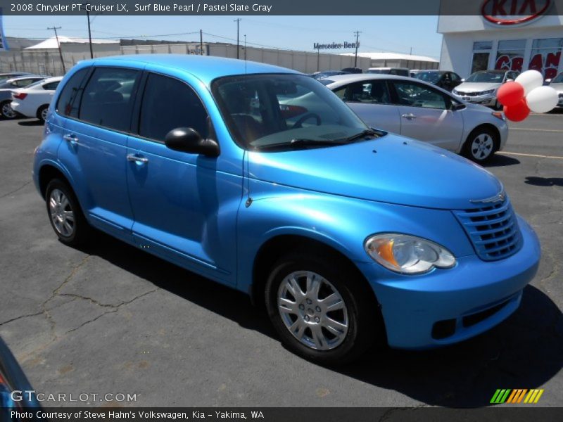 Surf Blue Pearl / Pastel Slate Gray 2008 Chrysler PT Cruiser LX