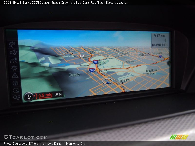 Navigation of 2011 3 Series 335i Coupe