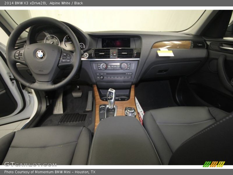 Alpine White / Black 2014 BMW X3 xDrive28i