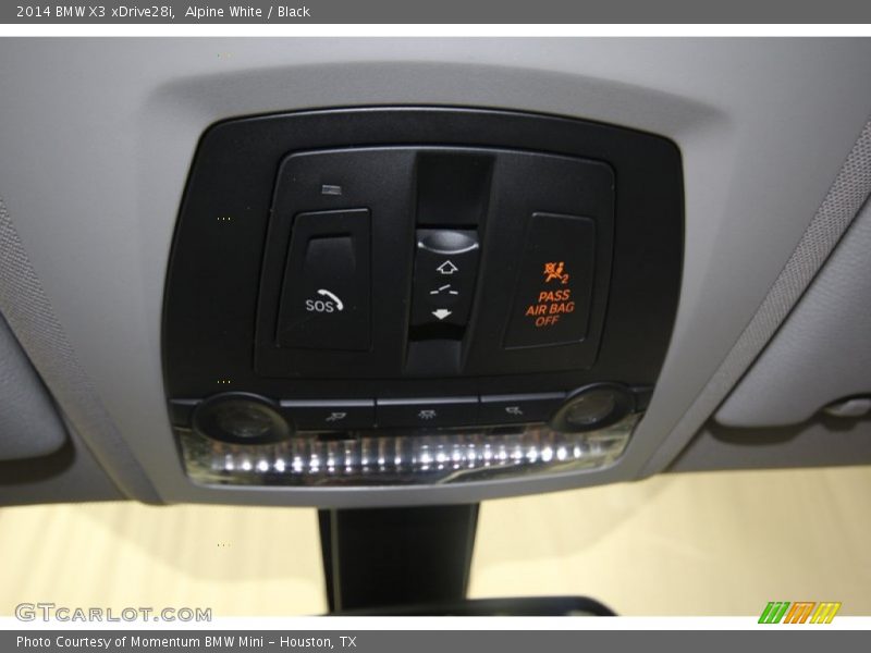 Alpine White / Black 2014 BMW X3 xDrive28i