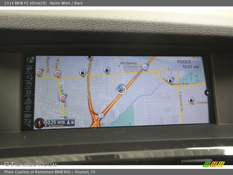 Alpine White / Black 2014 BMW X3 xDrive28i