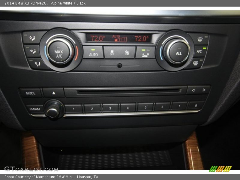 Alpine White / Black 2014 BMW X3 xDrive28i