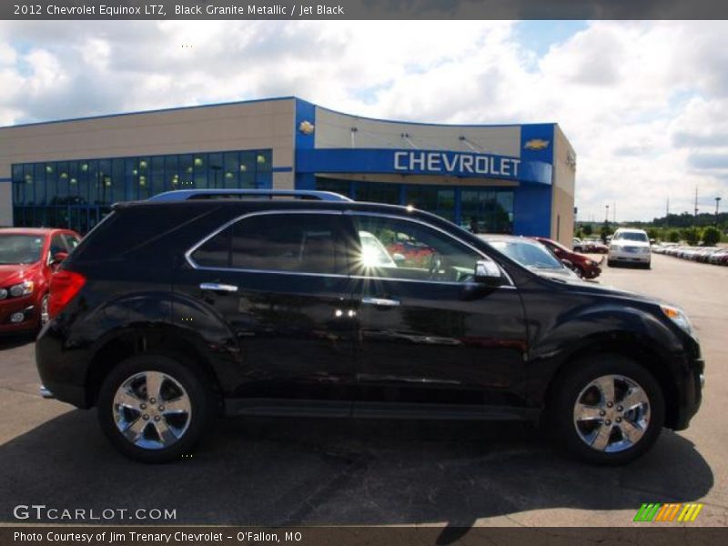Black Granite Metallic / Jet Black 2012 Chevrolet Equinox LTZ