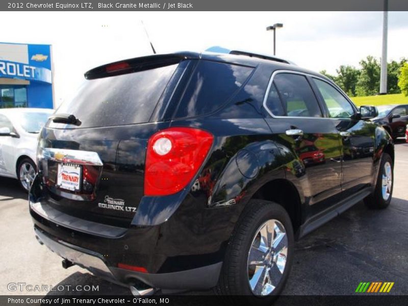 Black Granite Metallic / Jet Black 2012 Chevrolet Equinox LTZ