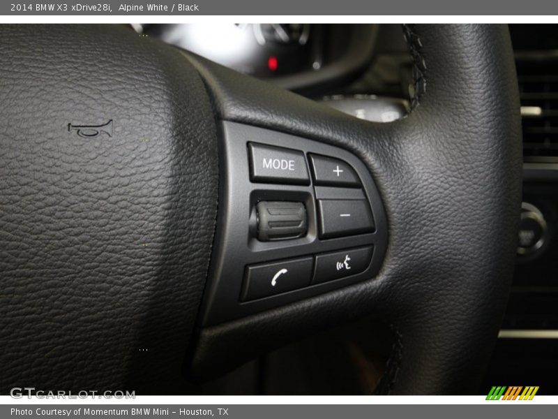 Alpine White / Black 2014 BMW X3 xDrive28i