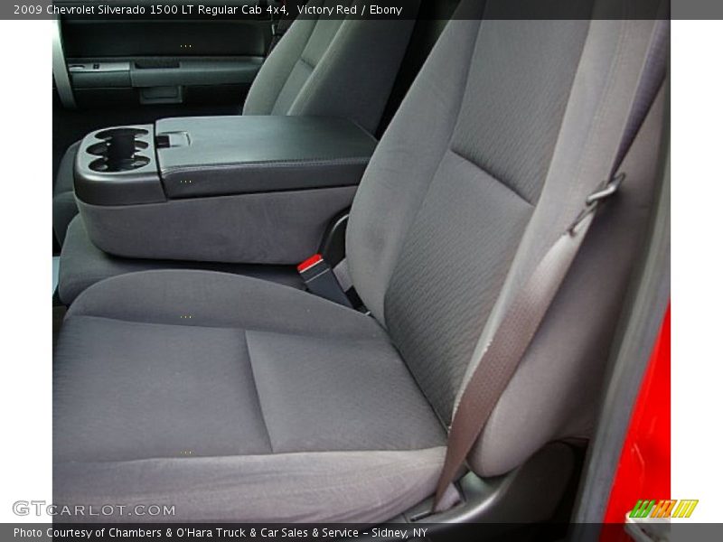 Victory Red / Ebony 2009 Chevrolet Silverado 1500 LT Regular Cab 4x4